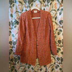 Vintage Zonda Nellis orange cardigan large